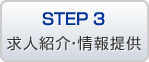 STEP3 求人紹介・情報提供